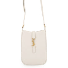 Load image into Gallery viewer, SAINT LAURENT PARIS LE 5A7 Vertical Shoulder Bag White735214 Calf Leather Size Mini