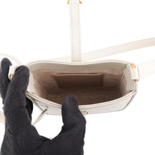 Load image into Gallery viewer, SAINT LAURENT PARIS LE 5A7 Vertical Shoulder Bag White735214 Calf Leather Size Mini