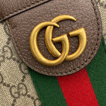 Load image into Gallery viewer, GUCCI Ophidia GG Supreme Tote Bag Beige/Brown519335 GG Supreme Leather Size Large