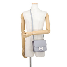 将图像加载到图库查看器中,HERMES Constance3 Miroir Green Pantan Swift Leather Size Mini