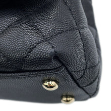 Load image into Gallery viewer, CHANEL Coco Handle 2WAY Handbag BlackAS2215-B05061-94305 Caviar Leather Size XXS/19