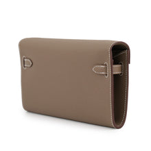 Load image into Gallery viewer, HERMES Kelly wallet long to go Etoupe Epsom