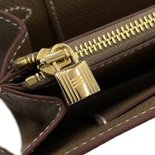 Load image into Gallery viewer, HERMES Kelly wallet long to go Etoupe Epsom