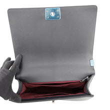 Load image into Gallery viewer, CHANEL Boy Chanel BlackA92193 Leather Patent Leather Size Large