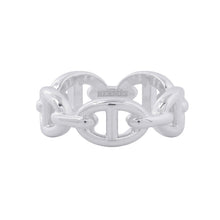 将图像加载到图库查看器中,HERMES Chaine d'Ancre Anchene Ring Size PM/53/#13 SV925