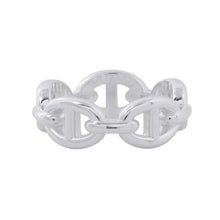 将图像加载到图库查看器中,HERMES Chaine d'Ancre Anchene Ring Size PM/53/#13 SV925