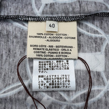 将图像加载到图库查看器中,HERMES T-Shirt Morning Walk LA PROMENADE DU MATIN Size 40 Black Cotton100%