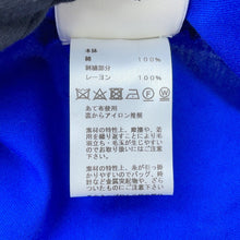 将图像加载到图库查看器中,HERMES Chaine d'Ancre Embroidery Short-Sleeve T-Shirt Size 36 Blue Cotton100%