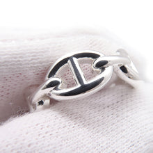 将图像加载到图库查看器中,HERMES Chaine d'Ancre Anchene Ring Size PM/52/#12 SV925