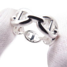 将图像加载到图库查看器中,HERMES Chaine d'Ancre Anchene Ring Size PM/52/#12 SV925
