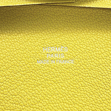 Load image into Gallery viewer, HERMES Bastia Lime Chevre Myzore Goatskin