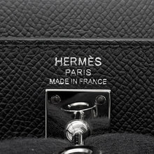 将图像加载到图库查看器中,HERMES Kelly Sellier Black Epsom Size 25
