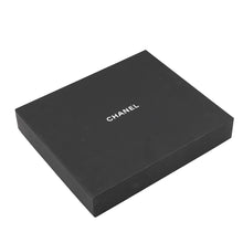 将图像加载到图库查看器中,CHANEL Large Logo Scarf Black/Blue Wool70% Cashmere30%