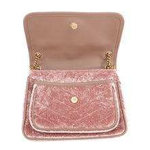 Load image into Gallery viewer, SAINT LAURENT PARIS Niki Baby 2-Way Chainshoulder Bag Pink633160FAAS95785 Velvet Leather