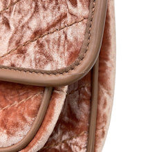 Load image into Gallery viewer, SAINT LAURENT PARIS Niki Baby 2-Way Chainshoulder Bag Pink633160FAAS95785 Velvet Leather