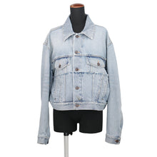 Load image into Gallery viewer, BALENCIAGA Denim Jacket, Small Fit Size 36834010TSW824200 Cotton100%
