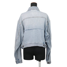 Load image into Gallery viewer, BALENCIAGA Denim Jacket, Small Fit Size 36834010TSW824200 Cotton100%