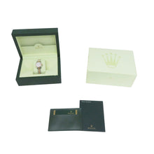 Load image into Gallery viewer, ROLEX Datejust W26mm Stainless Steel K18PG Black Shell Dial179171NG