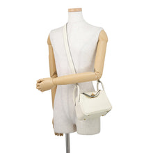 将图像加载到图库查看器中,HERMES Lindy Crème Chantilly Taurillon Clemence Size Mini