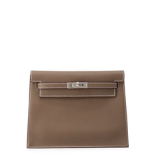 Load image into Gallery viewer, HERMES Kelly dance 2 Etoupe Evercolor