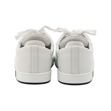 Load image into Gallery viewer, HERMES Sneakers Kid White/Black Leather Size 37