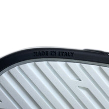 Load image into Gallery viewer, HERMES Sneakers Kid White/Black Leather Size 37
