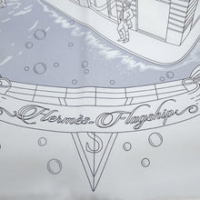 Load image into Gallery viewer, HERMES Carre HERMES Flagship HERMES FLAGSHIP Size 90 White Silk100%