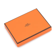 Load image into Gallery viewer, HERMES Zip Ango Compact Chaine d'Ancre Card Case Gris Meyer Evercolor