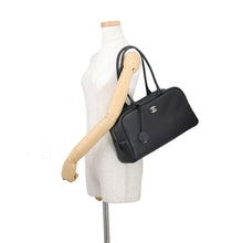Load image into Gallery viewer, CHANEL Bowling Bag BlackAS6211-B23874-94305 Calf Leather Size Large