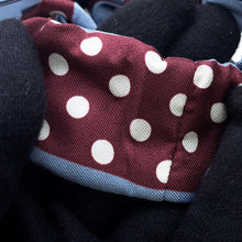 Load image into Gallery viewer, MIUMIU Twill Scrunchie AmaranteRed/Cornflower51F181 Silk100%