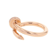 将图像加载到图库查看器中,CARTIER Juste Un Clou Diamond Ring Size Classic/51/#11B4094851/B4094800 18K Pink Gold