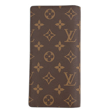 将图像加载到图库查看器中,LOUIS VUITTON Portefeuille Brazza BrownM66540 Monogram