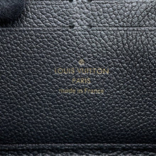 Load image into Gallery viewer, LOUIS VUITTON Portefeuille Clemence NoirM60171 Monogram Empreinte Leather