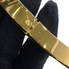 将图像加载到图库查看器中,HERMES Mini Clic Kelly Bracelet Glitter Size PM Noir・Dore Gold Plated Enamel