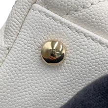 Load image into Gallery viewer, CHANEL Matelasse Coco Handle 2WAYHandbag WhiteA92991 Caviar Leather Size 29