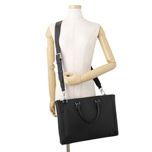将图像加载到图库查看器中,LOUIS VUITTON Slim Briefcase NoirM30810 Taiga Leather