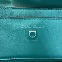 Load image into Gallery viewer, Ferragamo Cage Bag Light Blue211403 751237 Leather