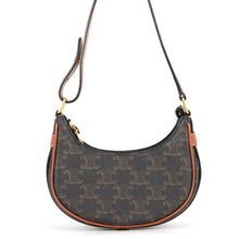将图像加载到图库查看器中,CELINE Triomphe Mini Ava Shoulder Tan10I602DS1 PVC Leather