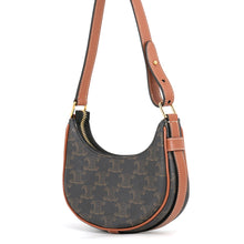 将图像加载到图库查看器中,CELINE Triomphe Mini Ava Shoulder Tan10I602DS1 PVC Leather