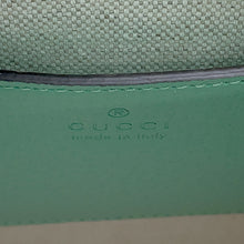 将图像加载到图库查看器中,GUCCI Jumbo GG Canvas Mini Tote Beige/Green671623 Jumbo GG Canvas Leather