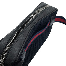Load image into Gallery viewer, GUCCI GG Supreme Small Belt Bag Black792094 GG SupremeCanvas Leather