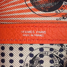 将图像加载到图库查看器中,HERMES Garden Party Buckle Workshop Orange Poppy Country Leather Size PM