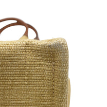 Load image into Gallery viewer, CELINE Cabatais Triomphe Tote Bag Natural/Brown196762DST.02NT Canvas Leather Size Large