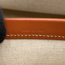 Load image into Gallery viewer, CELINE Cabatais Triomphe Tote Bag Natural/Brown196762DST.02NT Canvas Leather Size Large