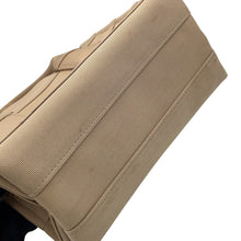 将图像加载到图库查看器中,Ferragamo Beach Tote Bag Beige214988 765805 Fabric Size Small