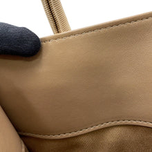 将图像加载到图库查看器中,Ferragamo Beach Tote Bag Beige214988 765805 Fabric Size Small