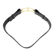 将图像加载到图库查看器中,Dior CD logo Belt Size 70 Black Leather