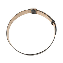 将图像加载到图库查看器中,Dior D-buckle belt Size S Black Leather