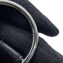 将图像加载到图库查看器中,Dior D-buckle belt Size S Black Leather