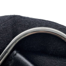 将图像加载到图库查看器中,Dior D-buckle belt Size S Black Leather
